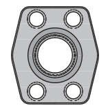 Flat Weld Socket Block - Code 62